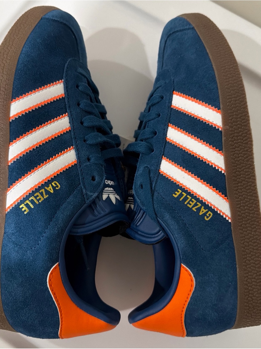 💙🧡RARE adidas Gazelle 2025 Soccer Archive Pack Minnesota United FC M 6 W 9 lJR41 - Picture 7 of 10